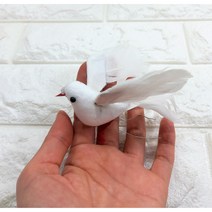 (소품스타일) 비둘기 특소-10cm 인조 비둘기 모형 부활절