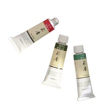 알파색채 채향 한국화 물감 15ml 낱색 [색상선택], 322 녹초