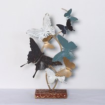 철제 오브제 프시케 나비 세로형 MB1141 철제 인테리어 소품