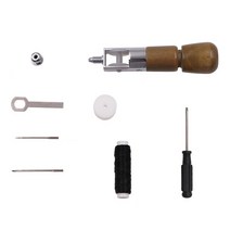 박스포장기계 제함기 철근밴딩기 테이핑 반자동 밴드실러DIY Hnd Sewing Mhine Wxed Thred For ther Tool r, 한개옵션0