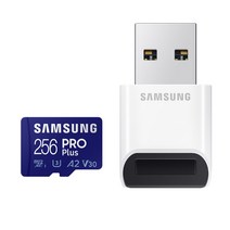 삼성전자 삼성 공식인증 마이크로SD카드 PRO PLUS 256GB MB-MD256KBWW 리더기 포함, 단품