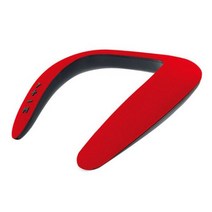 인클로저 오디오 케이스 스피커인클로저 새로운 휴대용 무선 블루투스 스피커 5D U-넥 듀얼 혼 몰입형 서라운드 사운드 핸즈프리 caixa de 솜, 02 Red_01 1