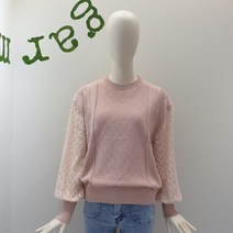 [페이지플린] 보들소매레이스티/F3AKN003A
