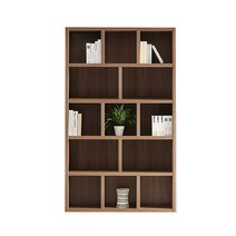 생각나무 1200-5단 유후 오픈형 책장 책꽂이 국내생산, 오크