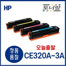 HP 재생토너 CE320A CM1415FN CM1415FNW CP1525N (KCMY), CE323A(빨강)