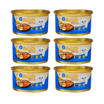 벨로타(고양이캔) [해산물 그레이비] (85g) 태국 타이유니언 리얼미트 Bellota Seafood Gravy, 12개
