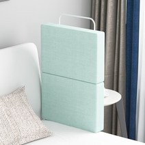 침대가드 난간 낙상방지 가드 쿠션 침대안전가드 매트리스 펜스 안전, 1.8m 침대 난간 [0.6mx3], 레이크 그린 강화 모델-56cm