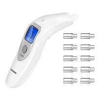 Ketone Meter Breathalyzer 체중 감량용 케토제닉 호흡 분석기 마우스 피스 10개(화이트)