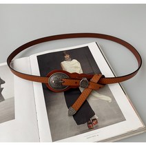 빈티지 가죽 벨트 여성의 간단한 벨트 여성 청바지 장식 코트 스커트 xn