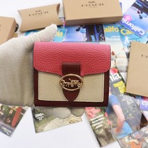 [미국직배송]빠른배송 코치 시그니처 여성 조지 스몰 월렛 반지갑 COACH GEORGIE SMALL WALLET C4089호환