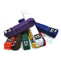 모아스포츠 태권도띠 도복띠 칼라벨트 검정띠 품띠 흰띠 검은띠, 주황