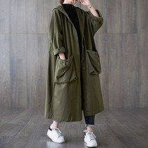 무드무드 힐리넨 롱 후드 야상