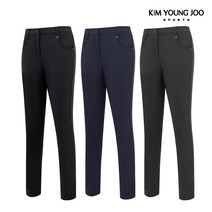 김영주스포츠 여성 스판 슬림 본딩 골프 팬츠 WP8033