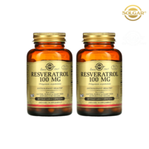 1+1 솔가 트랜스 레스베라트롤 레스베라스톨 100mg 60베지캡슐 TransResveratrol