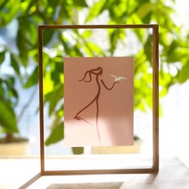 블레스프레임 애쉬원목 물푸레나무 액자, ash원목(물푸레나무) 투명액자