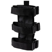 소화기거치대 차량 가정 업소자동차 롤 바 소화기 홀더 차량용 액세서리 나일론 블랙 레드 마운트 스트랩, 03 BK with bottom band