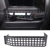 PIUGILH 알 늄 후면 트렁크 보관 인클로저 테일 카고 패널 허머 H2 2003-2007 액세서리용 다기능 랙 (왼쪽), Right Side