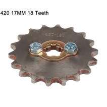 자전거 스프라켓 픽시휠 바퀴 시마노 스램 스프라켓 호환 12 11 10 9 8 7 단 체인 치아 앞 엔진 스프로킷 먼지 구덩이 자전거 250, 18톤, 1개