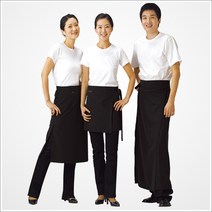 라인유니폼 랩 스커트 유니폼/미용실가운/식당앞치마