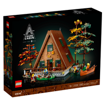 레고 21338 LEGO A자형 오두막 아이디어스, 혼합색상