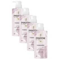 Pantene Micellar Rose Water Conditioner 팬틴 미셀라 로즈 워터 린스 300ml 4팩