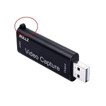 4K 30HZ HD 1080P USB 2.0 비디오 캡처 카드 스위치 전화 게임 녹음 상자 유튜브 OBS 컴퓨터 라이브 스트, 04 Black Lanyard hole