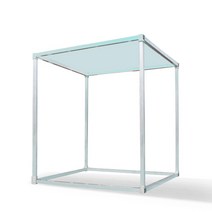 조립식창고 주차장 바람막이 대기실 휴게실 쉼터 창고, 1x1x2 PC 투명, 기본
