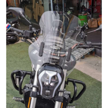 베넬리 502C 전면 윈드스크린, 투명(4.5mm), 1개
