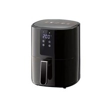 에어 프라이어 전기 0ven 스마트 대용량 저지방 다중 모드 220V 용 가전 플러그 6L, 02 6L Black_04 UK