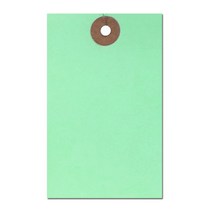 종이택 꼬리표 라벨 tag 의류 프라이스택 태그 포장, 1공 연두