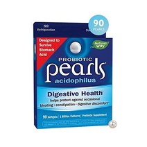 Natures Way 네이쳐스웨이 자연 길 프로바이오틱스 펄 아디노필러스 90캡슐, 90 Count (Pack of 1)