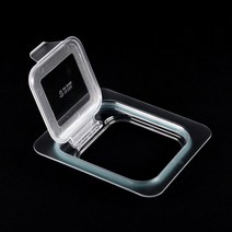 PC 밧드 1/6 투명 보관 용기 바트 반찬통 냉장고정리