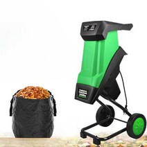 잔가지파쇄기 소형 마당 나뭇가지 옥수수대 분쇄기, 1개