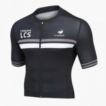 LECOQ 남성 메쉬조직 반팔 져지 블랙(QO121CPJ24) QO121CPJ24_BLK0 184192, BLK0_BLK, 095