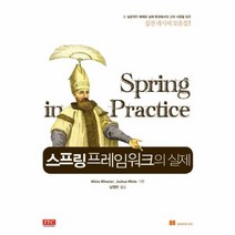 스프링프레임워크의실제 SPRINGIN PRACTICE, 상품명