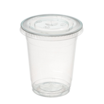 커피촌 PET 컵 410ml + 평뚜껑 세트, 100개, 3세트