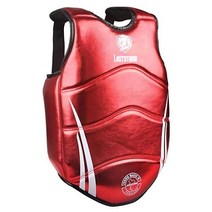 ASTSTAND 체스트 가드 복싱 바디 보호대 킥복싱 무술 무에타이 MMA 갑옷 미국 유통제품, 07 LST Red