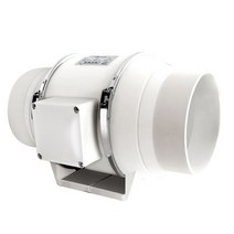 고기집 닥트 모터 환풍기 팬 후드 덕트 무소음 220v, HZ150-플러그인-6인치