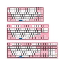 AKKO AKKO 3084 3087 3108 V2 후지산 벚꽃 시리즈 컬렉션, 단일, 84키 유선_AKKO 블루축
