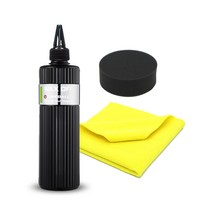 파이어볼 왁스 오프 500ml 자동차 탈지제 유분 제거 탈지 + 패드 타월, A-1 왁스 오프 500 (패드+타월)