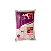 슈퍼21복합비료 20kg 제2종 고성분비료 21-17-17, 1개