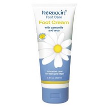 Herbacin 풋 케어 풋 크림 3.8 액량 온스 (100 ml)(4팩), 4개