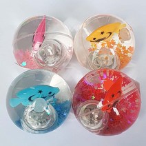 LED 불빛 탱탱볼 2000 피쉬 12개/ 물고기 요요 야광 수정공 놀이완구 장난감 어린이선물