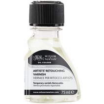 윈저앤뉴튼 리터칭 바니쉬 75ml/유화보조제