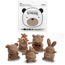 곡물 찱흙 아기 찰흙 지점토 만지락 유토 클레이 100g 아트 굳지않는 대용량 미니 놀이 도구 소프트 유아 만들기 어린이집 유치원 초등 학생 클래이