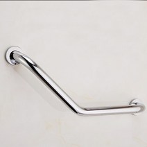 핸드레일 계단핸드레일 벽부형핸드레일 촉지판 안티 슬립 샤워 그랩 바 핸들 크롬 스테인레스 스틸 욕실 밸런스 안전 핸드 레일 지원, 한개옵션0