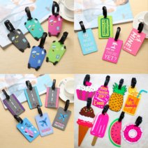 테리케이 캐리어 네임택 이미지 캐리어택 러기지택 캐릭터 이름표 여행 가방 필수품