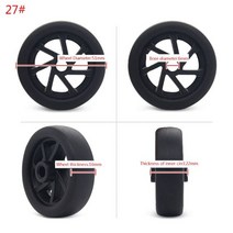 자바라 컨베이어 벨트 바퀴 우레탄 롤러 롤러 공장 이동식 호이스트 벨트디럭스 수리 도구 캐스터 1 개 수, 23 27