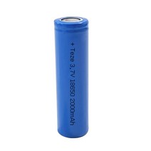 18650 3.7V 2000mAh 충전식 리튬 배터리 손전등 레이저 포인터 원격 제어 전자 장난감, [02] 1PCS-18650 2000MAH