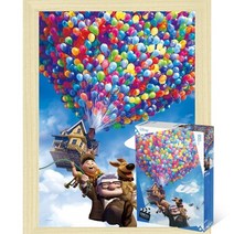 퍼즐피플 디즈니 직소퍼즐 800피스, 800p, UP 800피스 액자포함(우드미송)